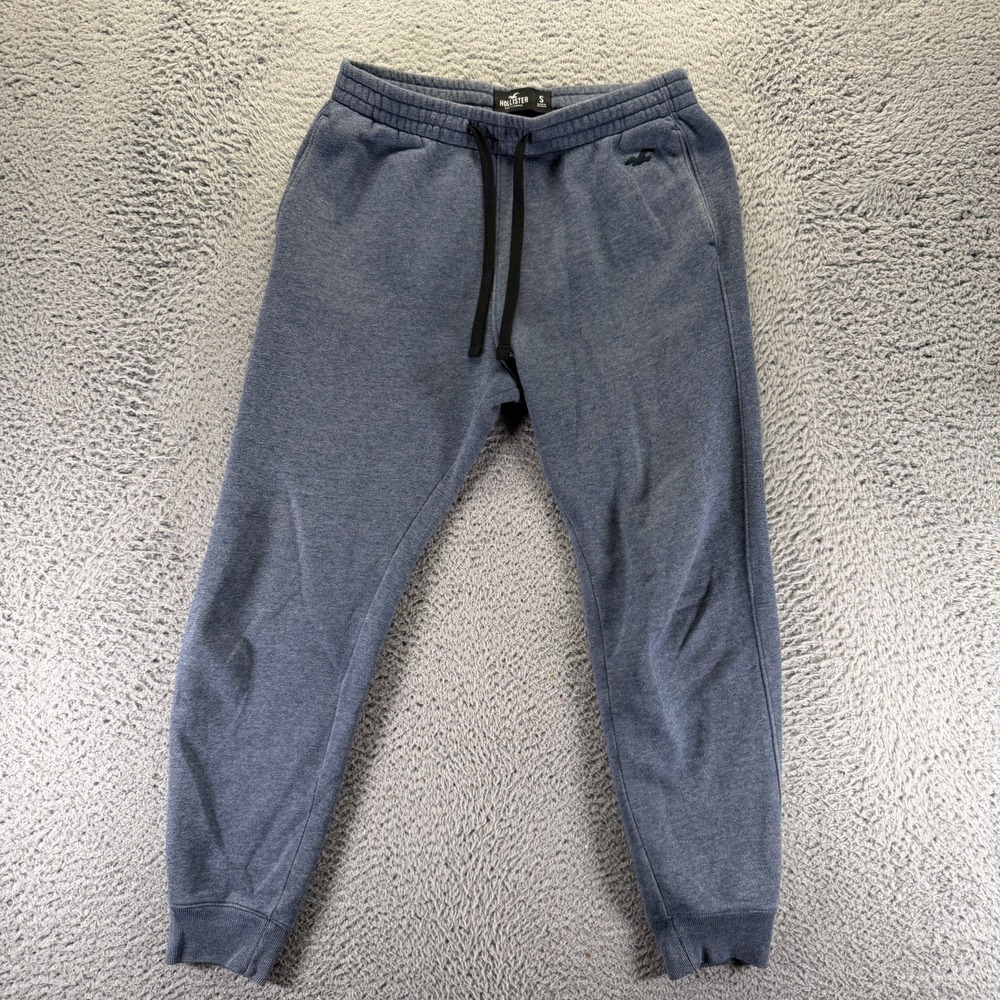 Hollister Sweatpants Mens S Gray‎ Cotton Fleece Lined Jogger Tapered Performance